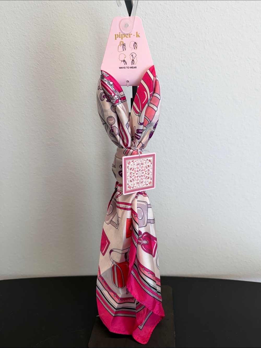Piper K | Vintage Boho Luggage Tags Locks Trunks Scarf